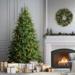 7.5 ft. Pre-Lit Princeton Fraser Fir Full Tree with PowerConnect and Dual Color LED Lights, Plug-In - Image 2