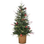 4 ft. Pre-Lit Scotch Creek Fir Tree with LED Lights, Plug-In - Image 6
