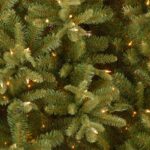 7.5 ft. Pre-Lit Tiffany Fir Slim Tree with Clear Lights, Plug-In - Image 4