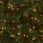 9 ft. Pre-Lit Tiffany Fir Slim Tree with Clear Lights - PE Branch Tips, Plug-In - Image 3