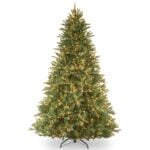 7.5 ft. Pre-Lit Tiffany Fir Tree with Dual Color LED Lights, Plug-In