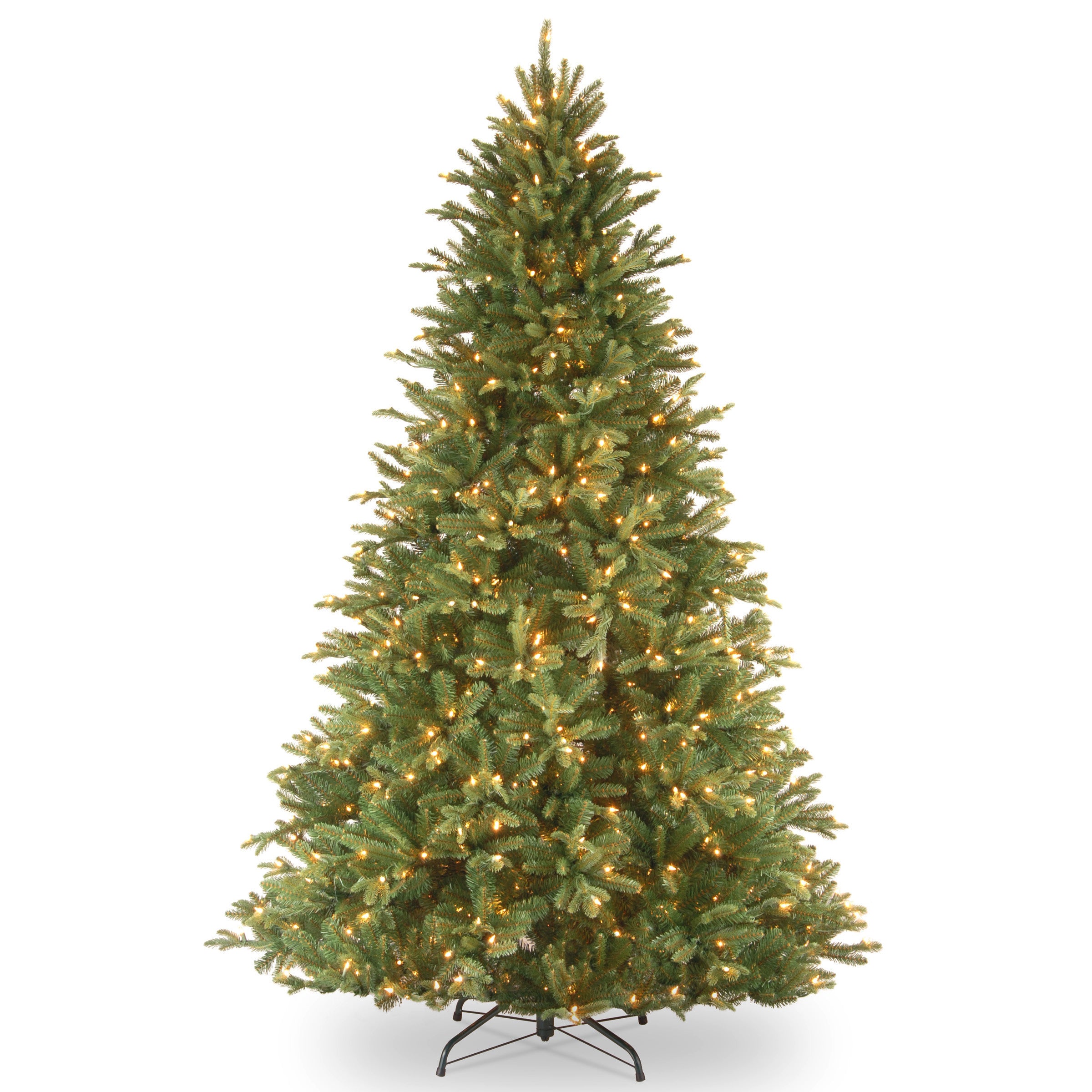 PETF3-D00-75.jpg 7.5 ft. Pre-Lit Tiffany Fir Tree with Dual Color LED Lights, Plug-In - Image 1