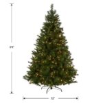 6.5 ft. Pre-Lit Winchester Pine Tree with Clear Lights, Plug-In - Image 5