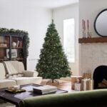 7.5 ft. Pre-Lit Winchester Pine Tree with Clear Lights, Plug-In - Image 7