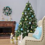 7.5 ft. Pre-Lit Winchester Pine Tree with Multicolor Lights, Plug-In - Image 4