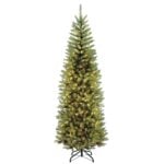 7.5 ft. Pre-Lit Kingswood Fir Pencil Tree with Clear Lights, Plug-In - Image 10