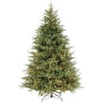 7.5 ft. Pre-Lit Fraser Grande Tree with Clear Lights, Plug-In - Image 7